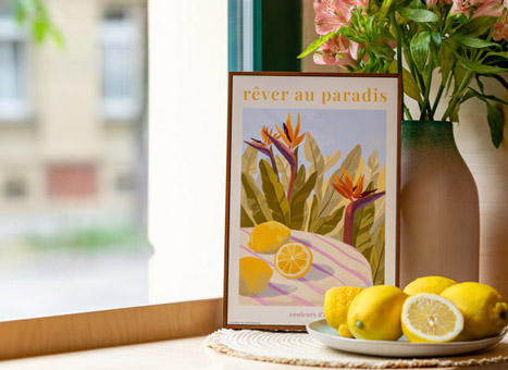 Tableaux – Rêver au Paradis II de Goed Blauw